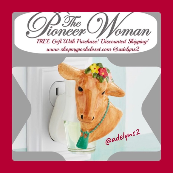 🌺 New Pioneer Woman Brown Cow Scent Charm Fragrance Oil Diffuser - Picture 2 of 6